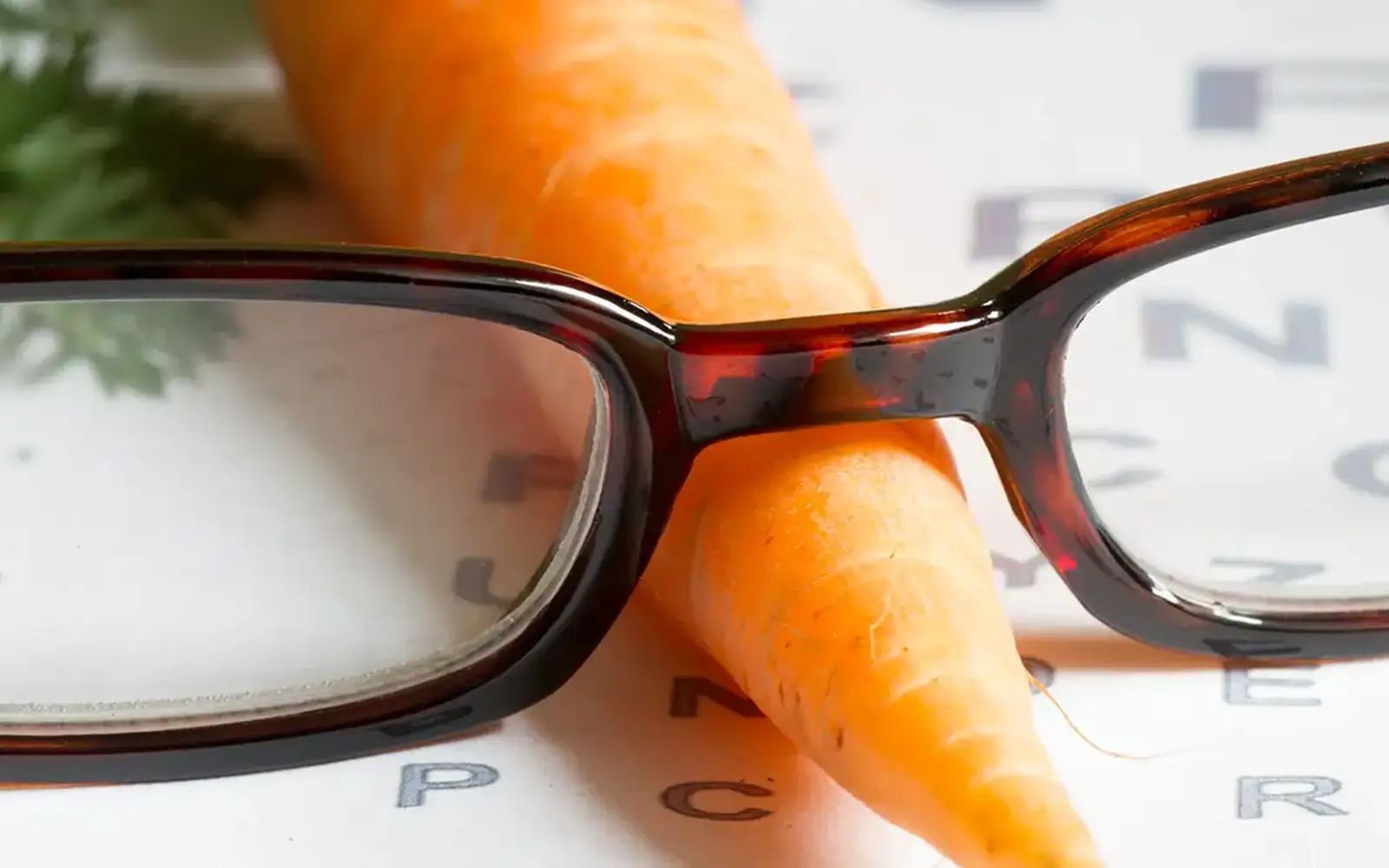 link between carrots and eye health