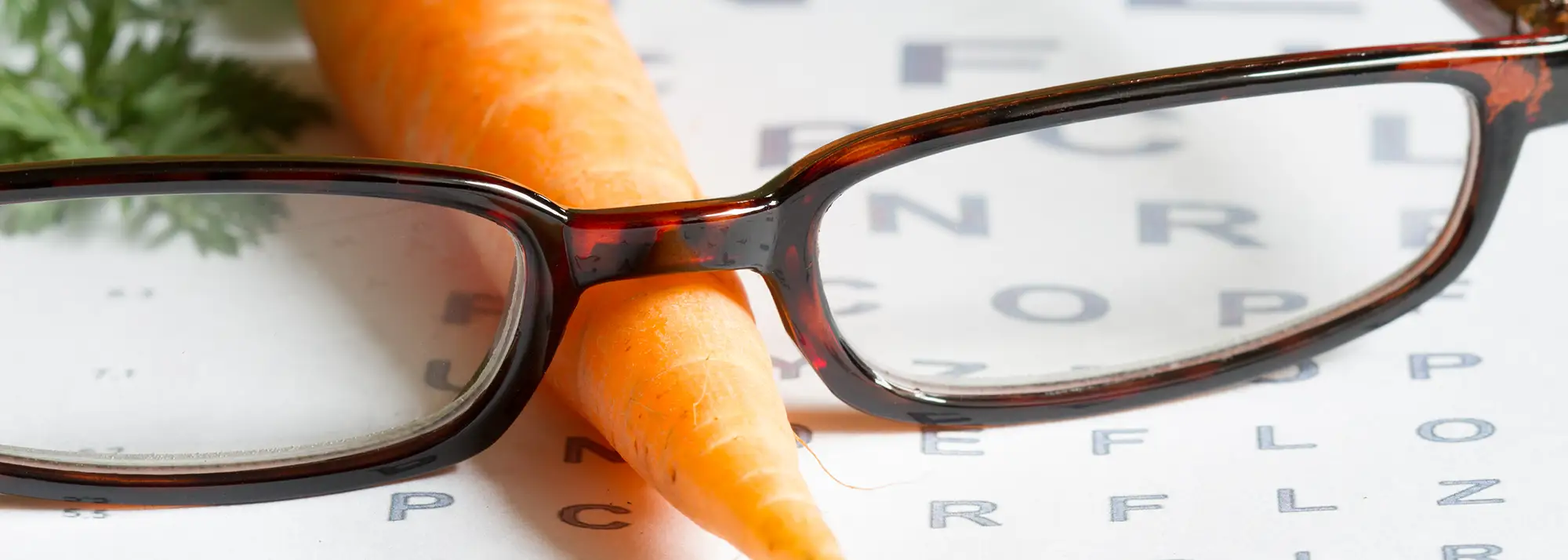 link between carrots and eye health