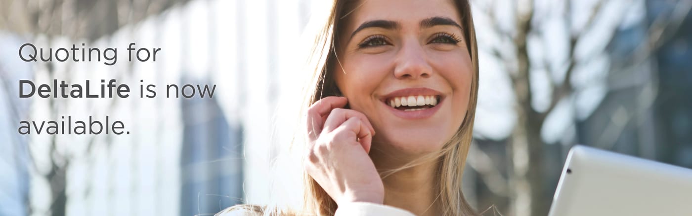 woman on the phone discussing DeltaLife.jpg